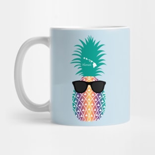 Sunglasses Hawaii Pineapple Mug